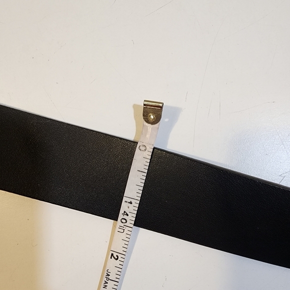 GUESS women's black  Bohemian embelished leather belt with metal backle M - Picture 2 of 13